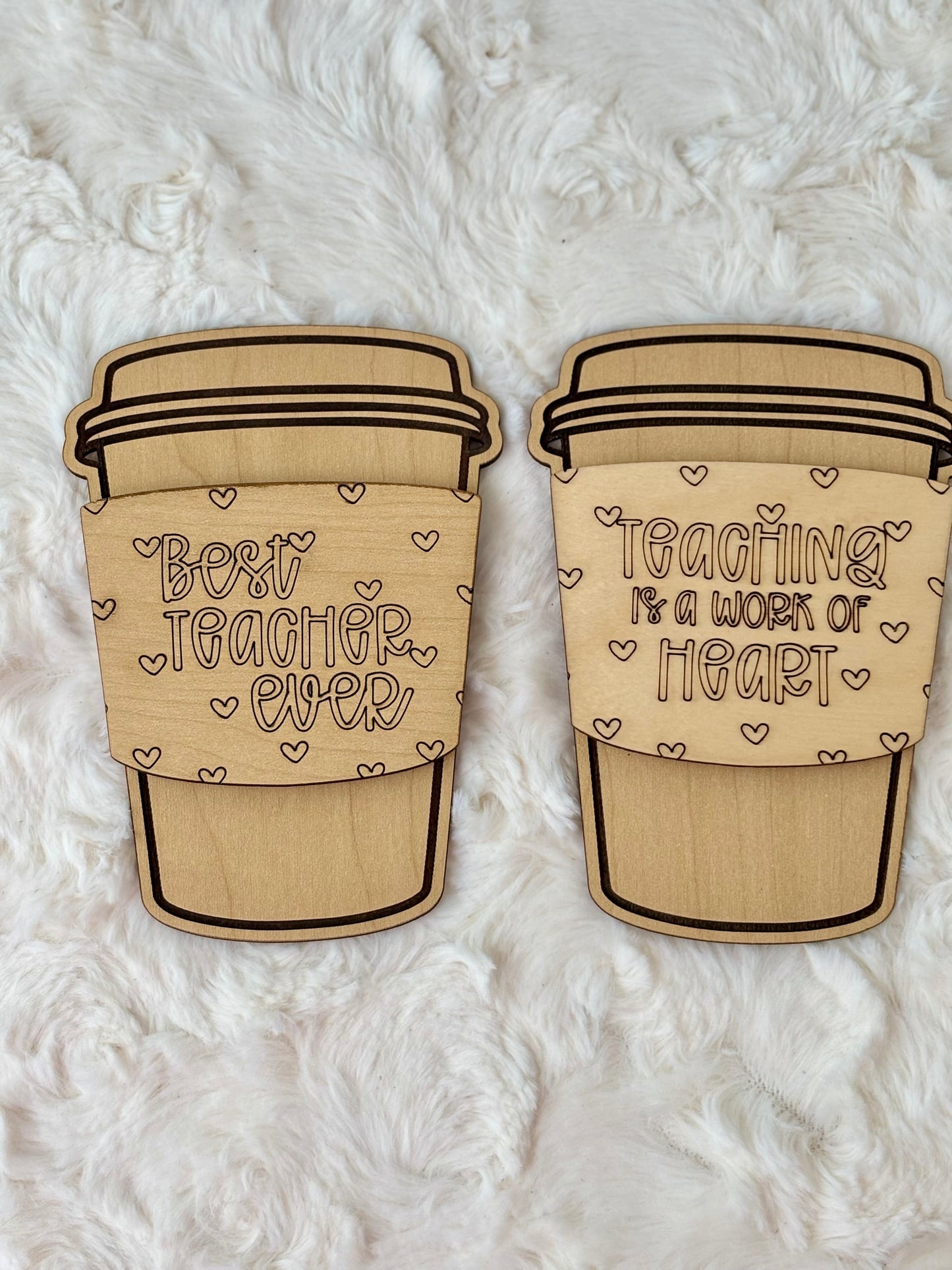 Teacher Coffee Gift Card Holder