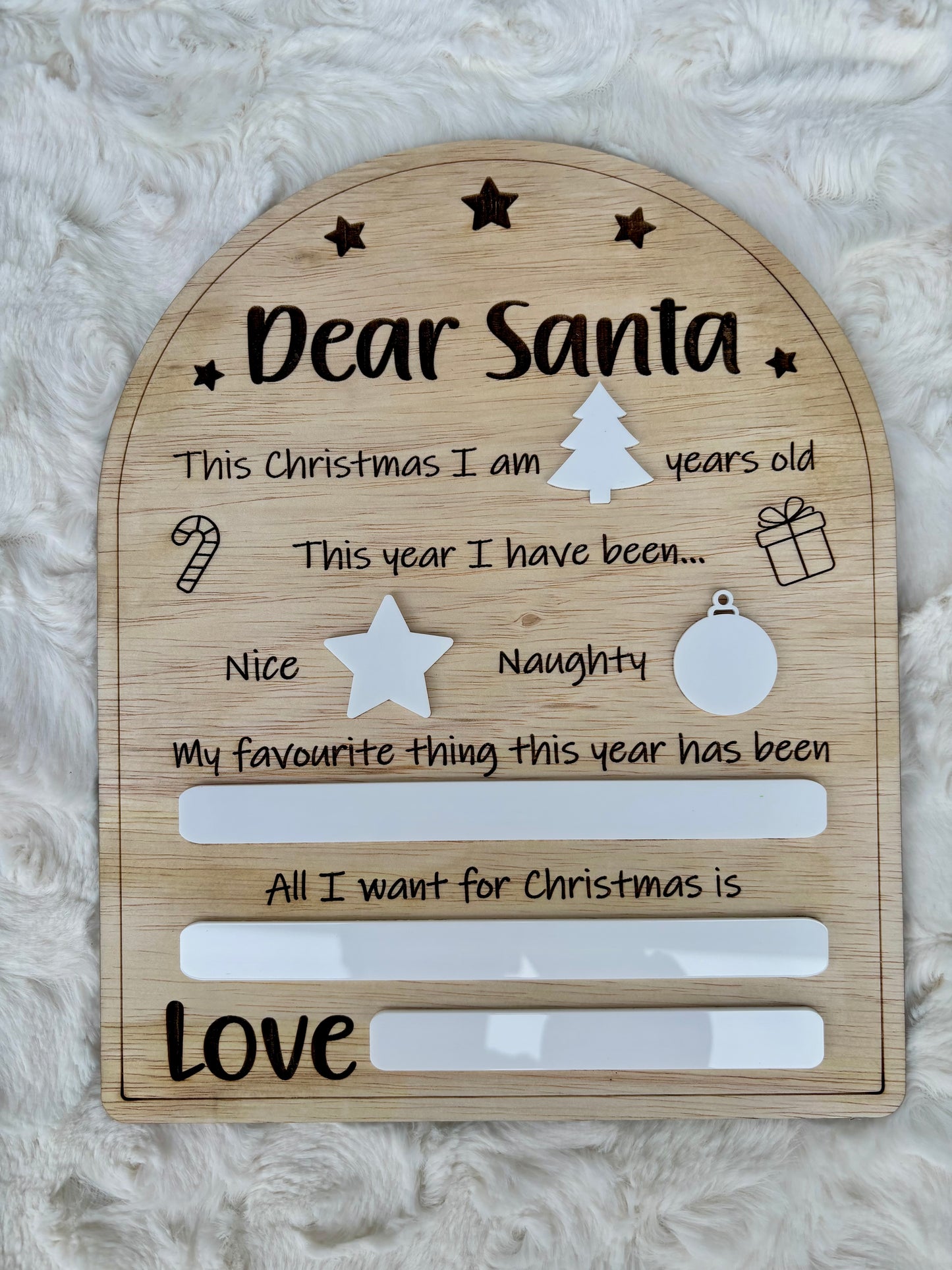 Dear Santa Whiteboard