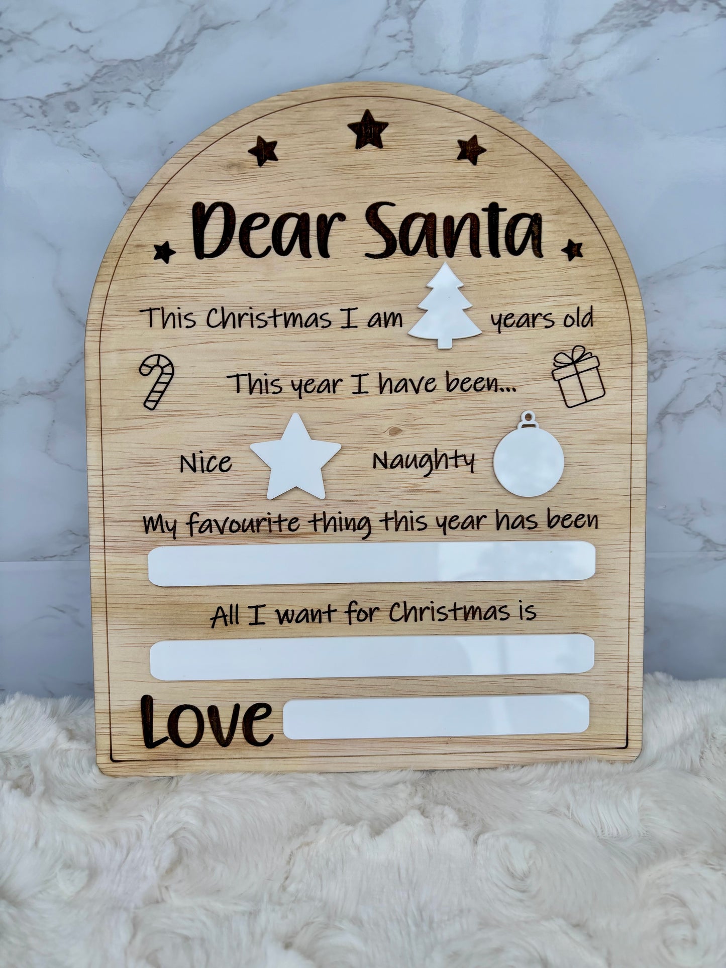 Dear Santa Whiteboard