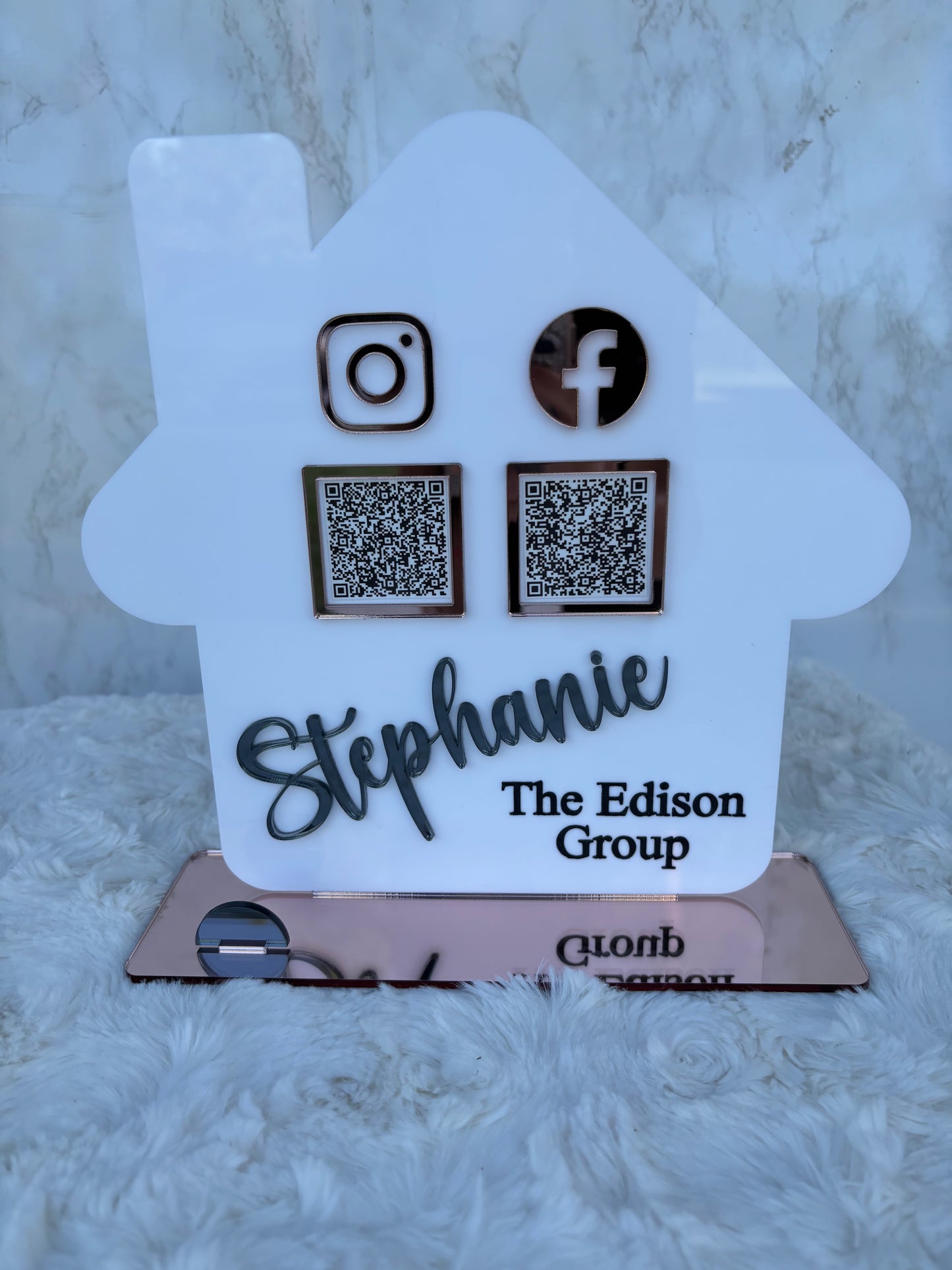 Small Business QR Sign