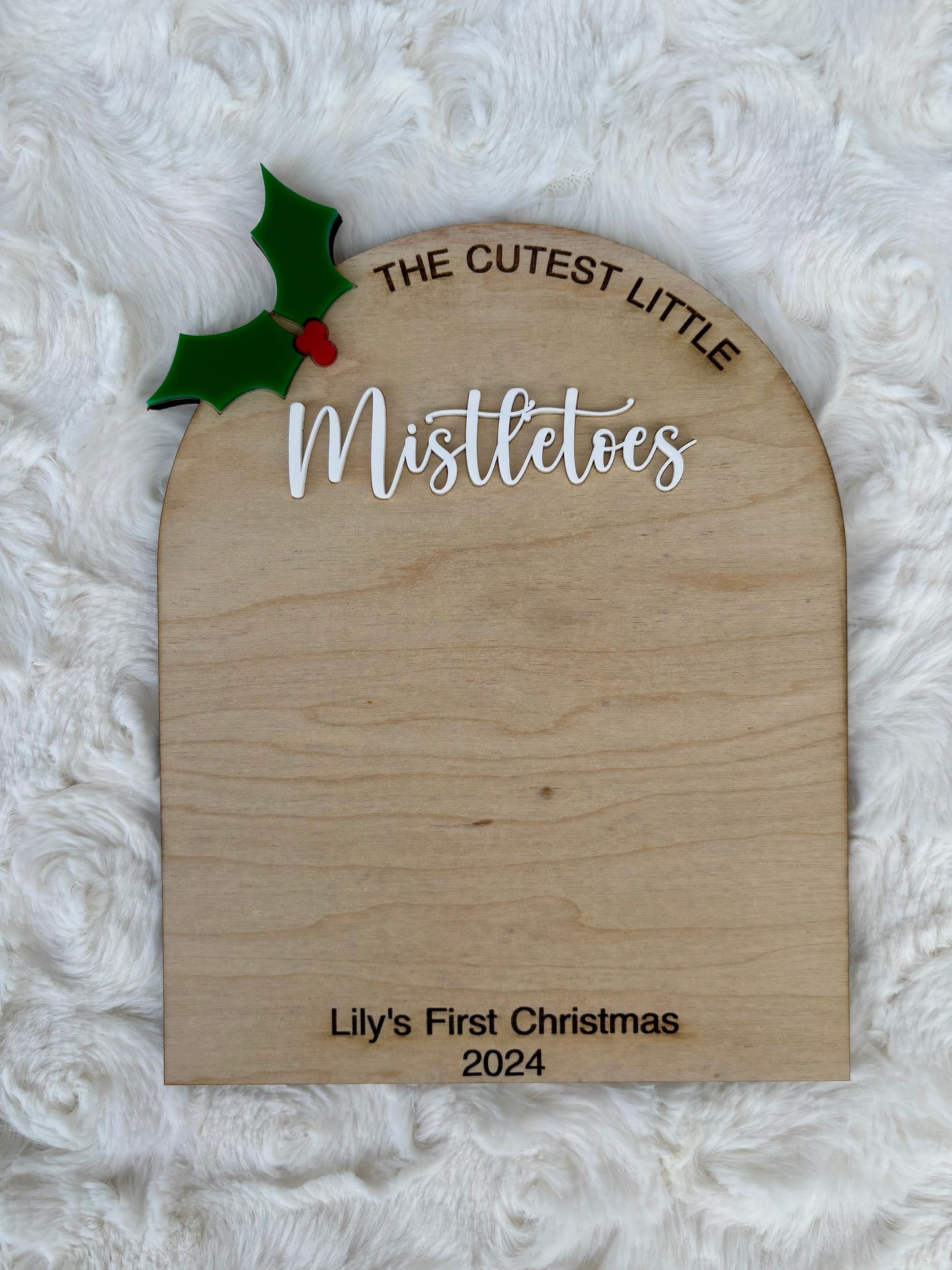 Footprint Keepsake (Christmas)
