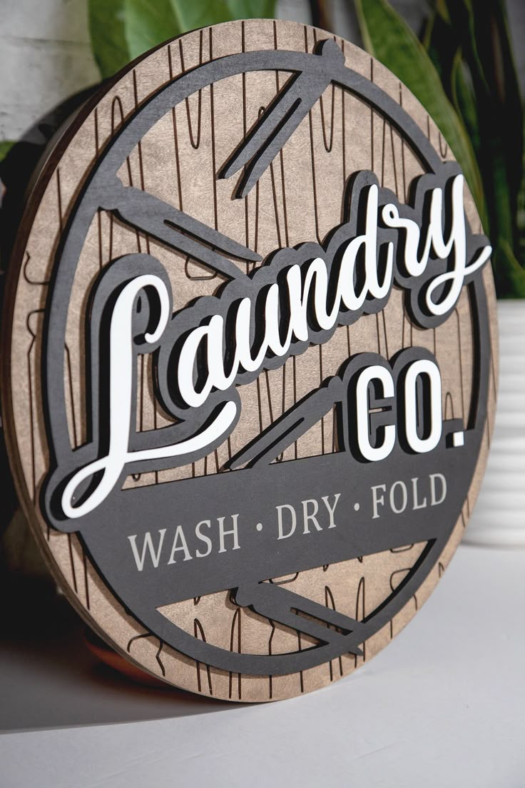 Laundry Decor Sign