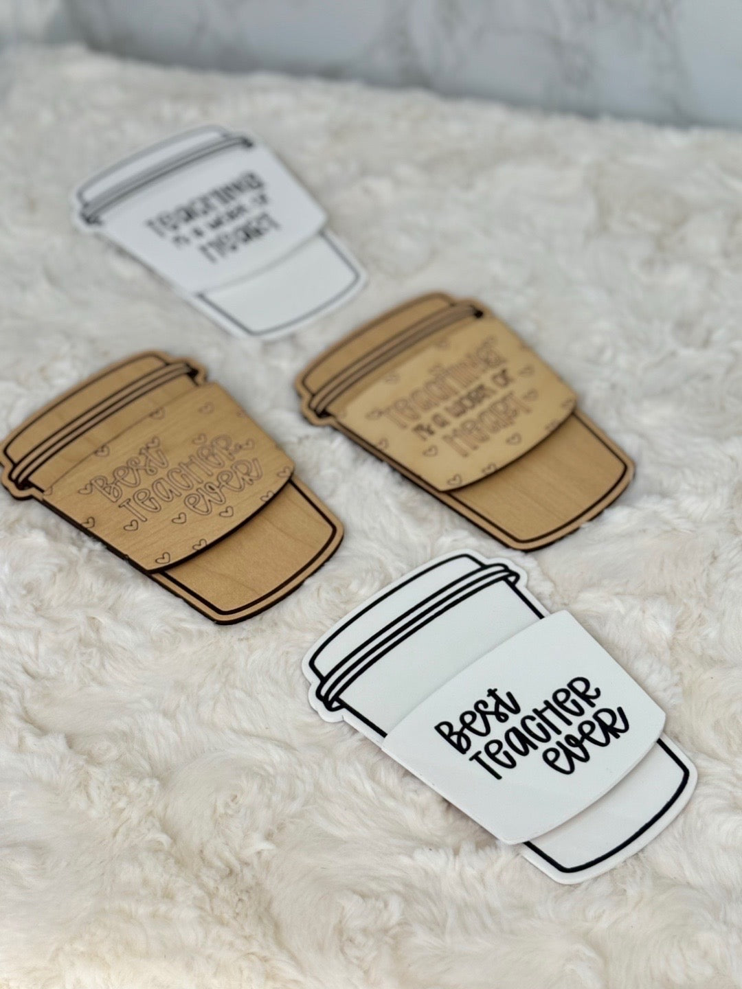 Teacher Coffee Gift Card Holder
