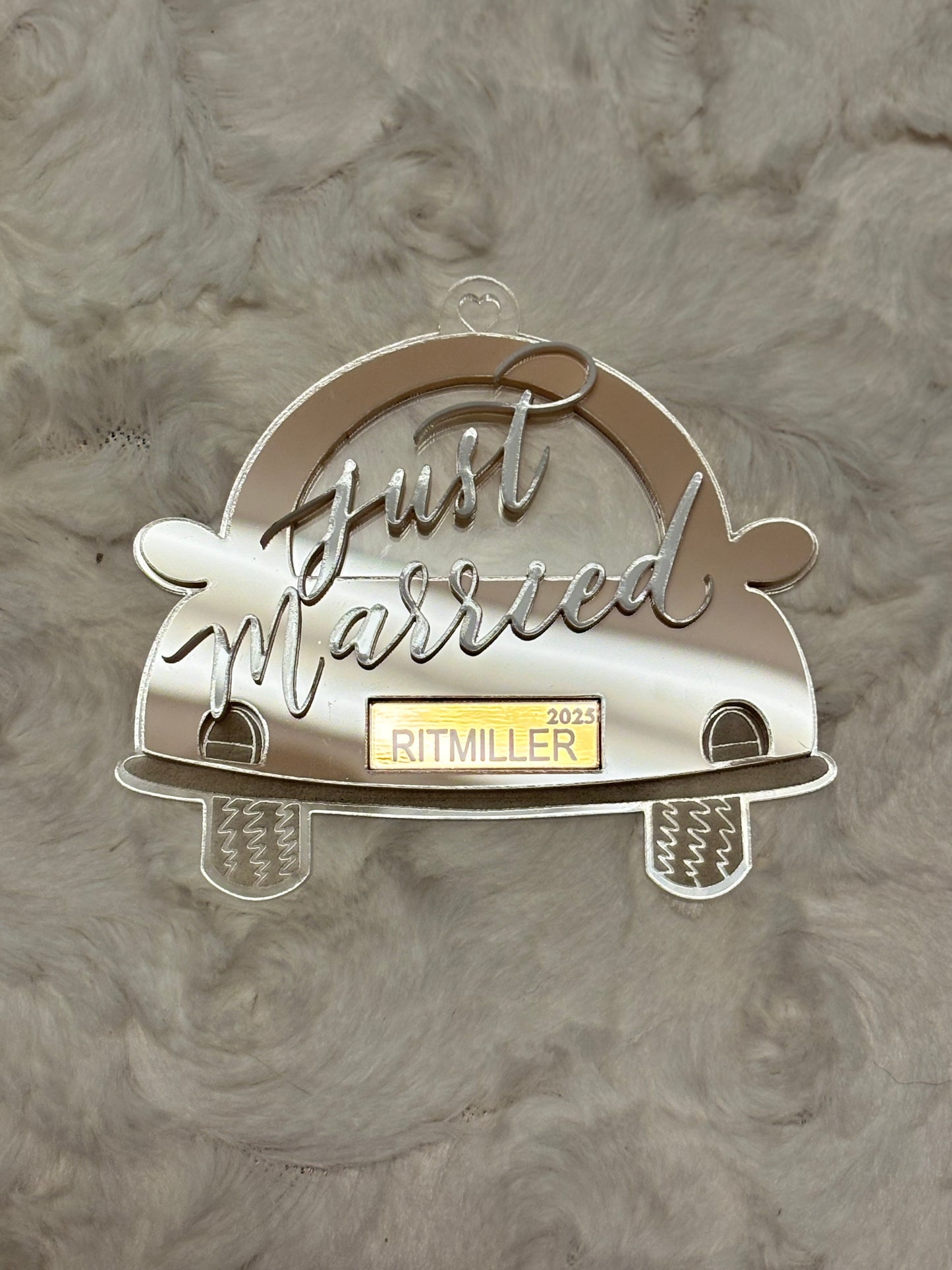 Just Married Ornament