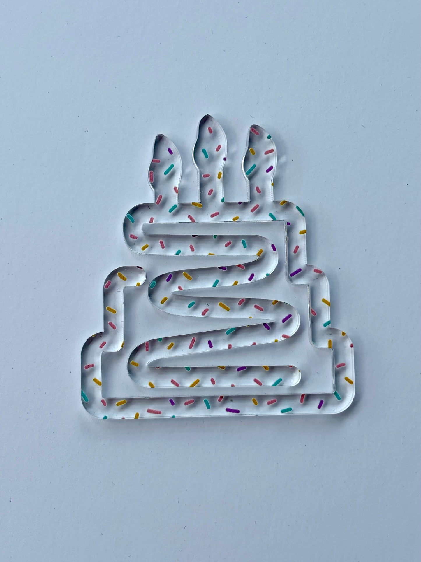 Birthday Cake Paper Clip