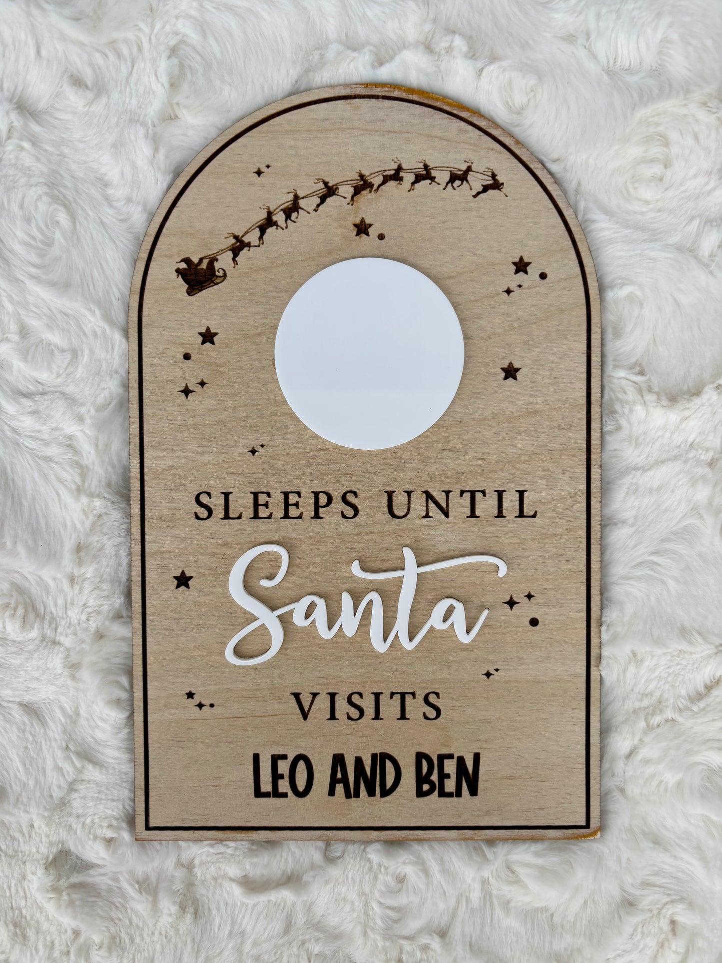 Santa Sleep Countdown Board