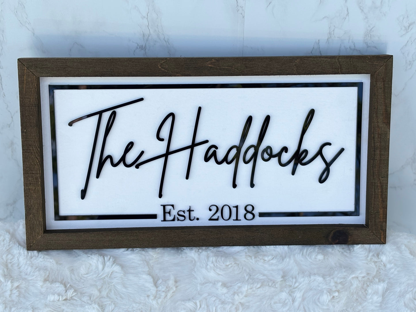 Last Name and Year Sign