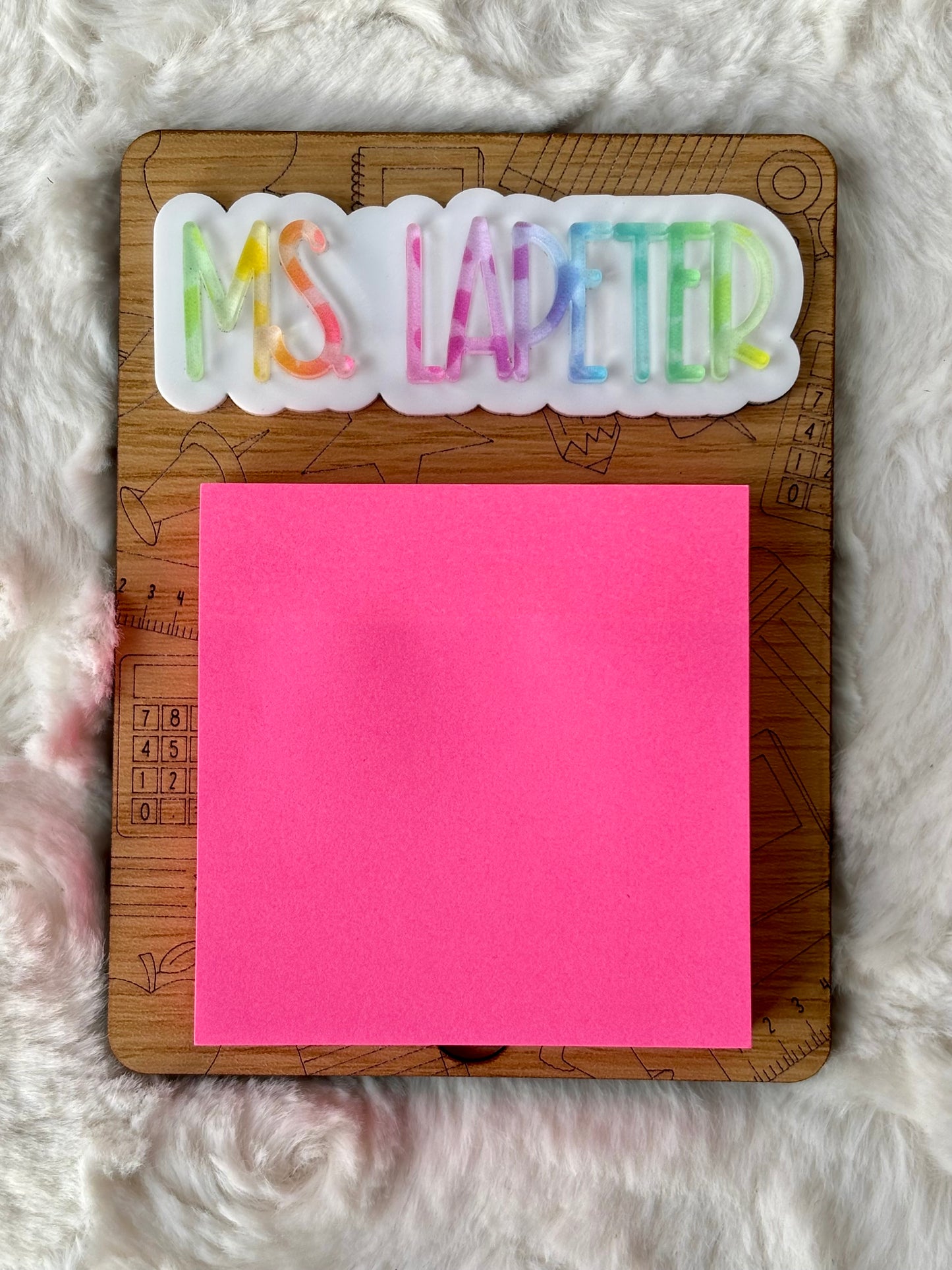 Teacher Sticky Notepad