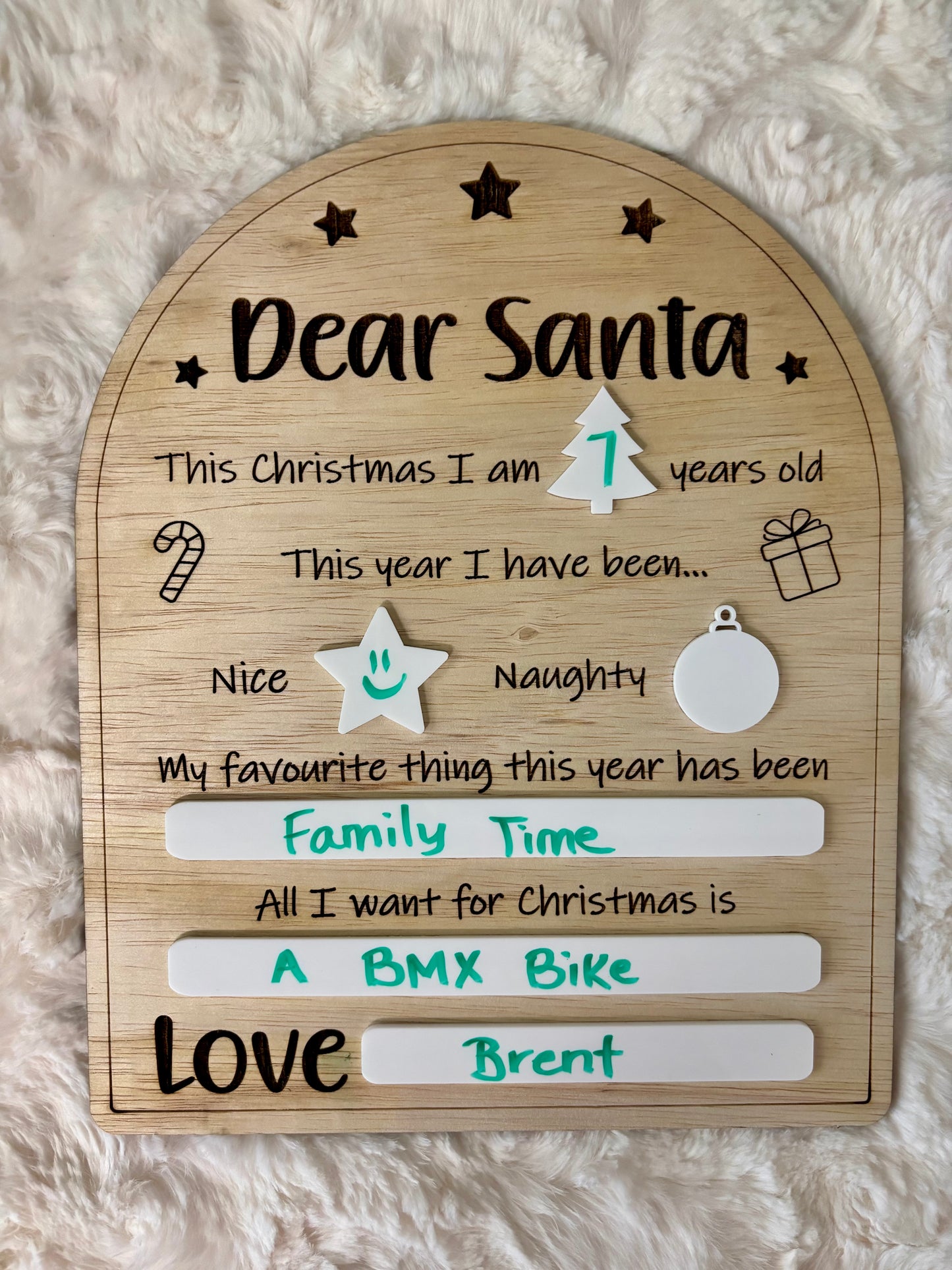 Dear Santa Whiteboard