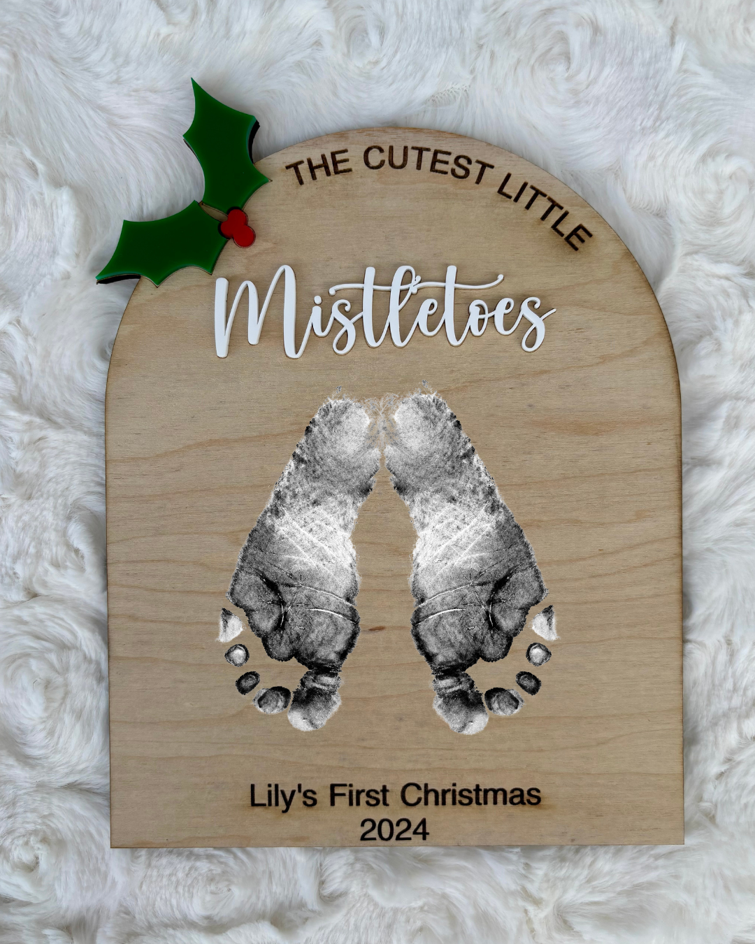 Footprint Keepsake (Christmas)