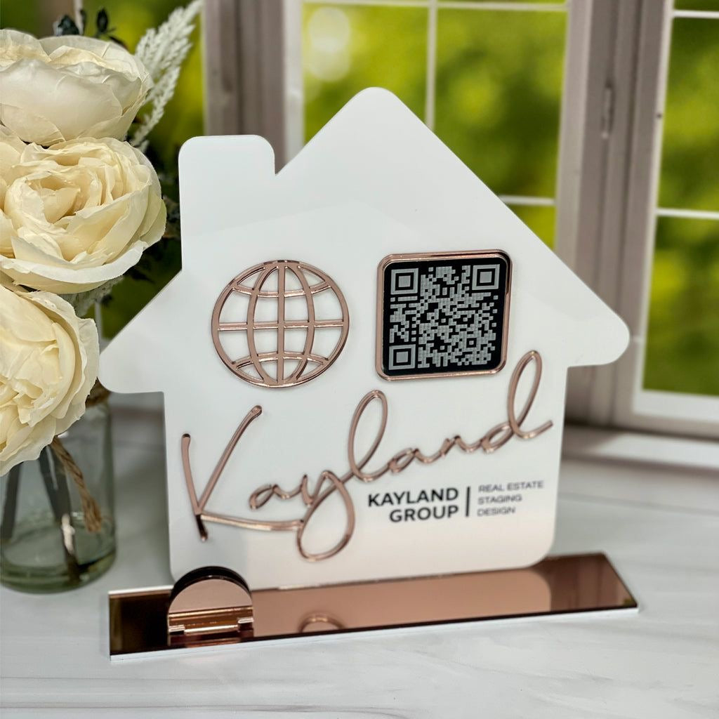 Small Business QR Sign