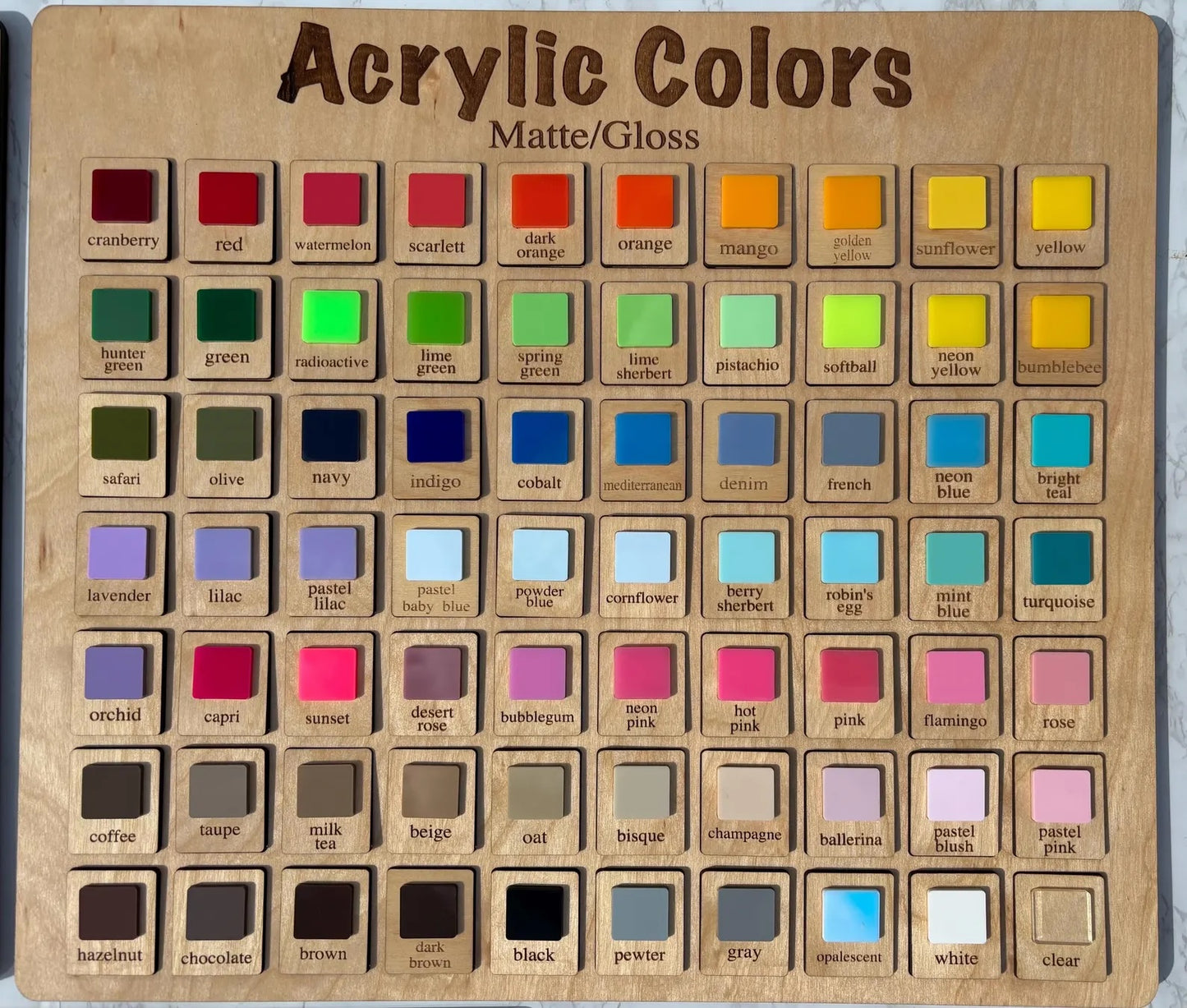 Personalized Floral Ruler