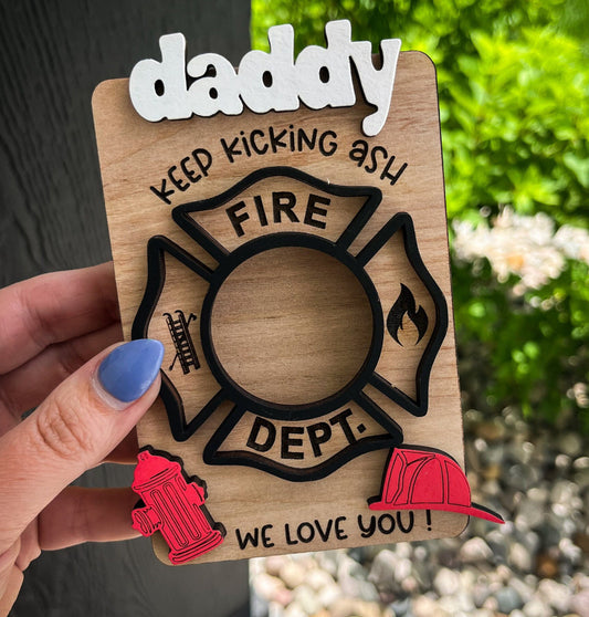 Fire Fighter Photo Frame