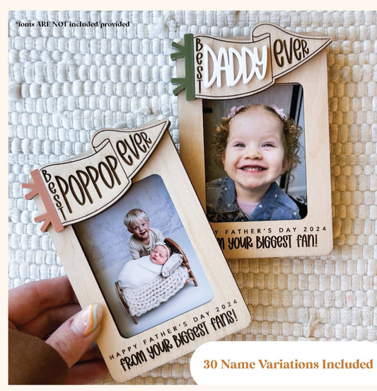 Best Daddy/Grandpa Ever Picture Holder