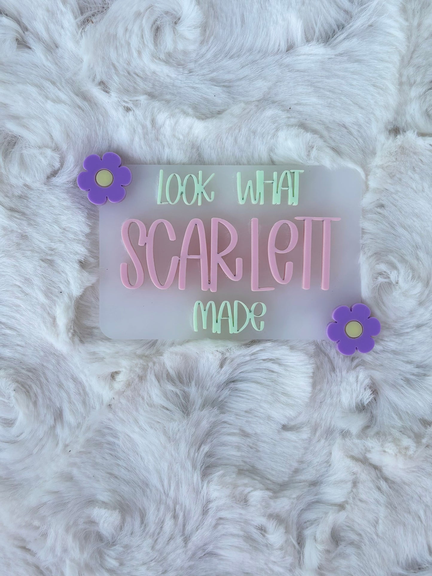 Look What (Name) Made Magnet