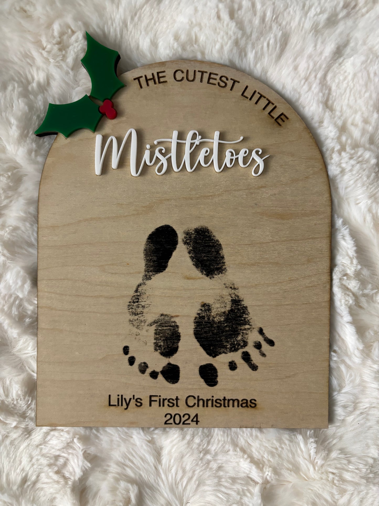 Footprint Keepsake (Christmas)