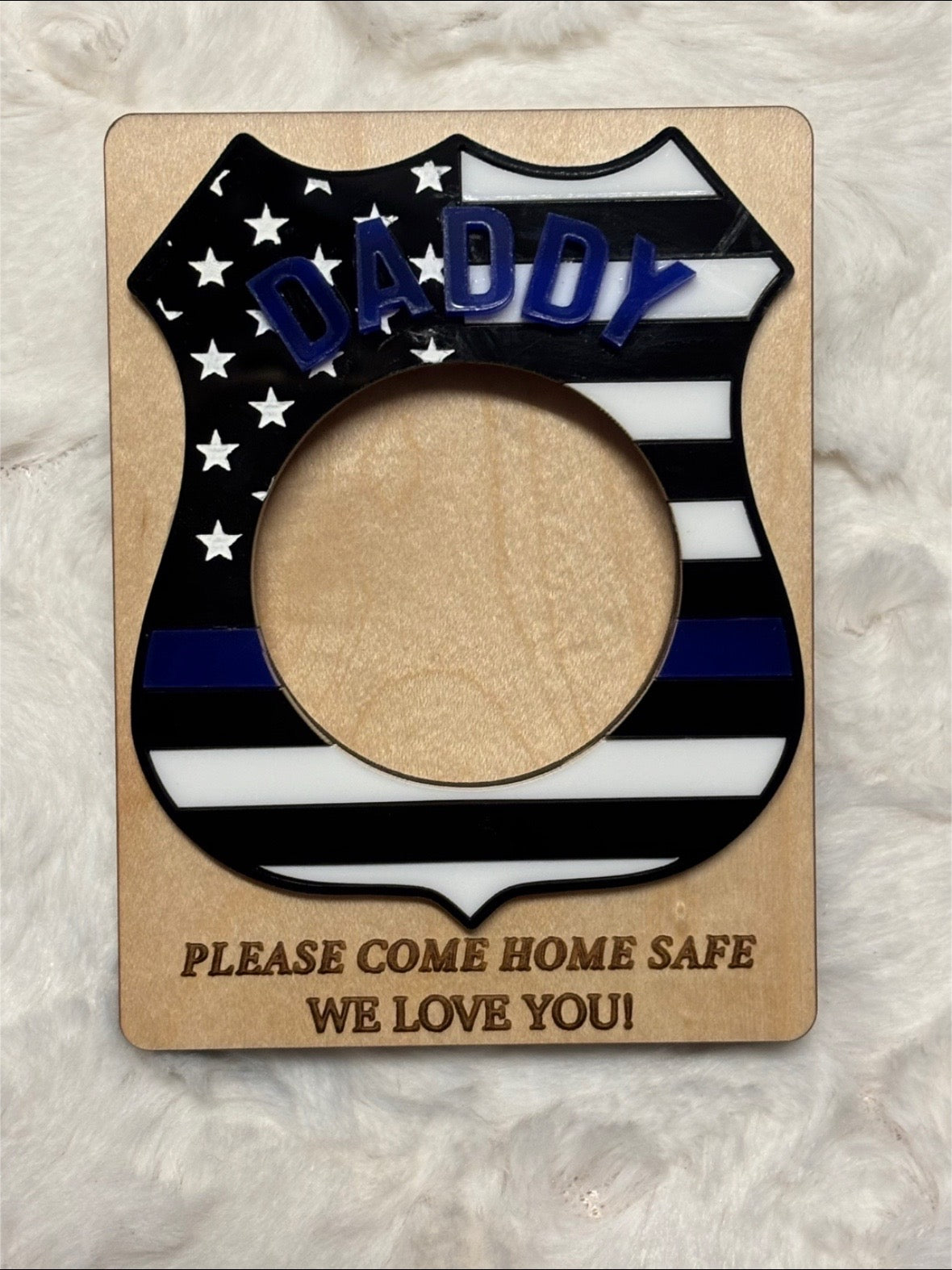 Police Picture Frame