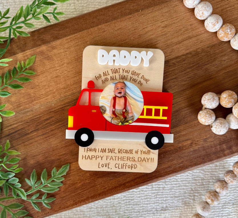Fire Fighter Photo Frame