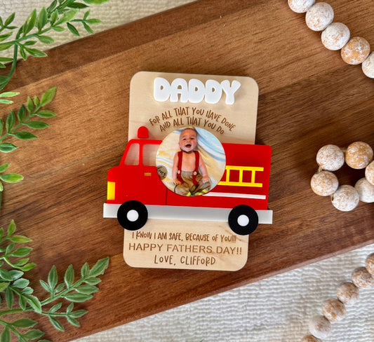 Fire Fighter Photo Frame
