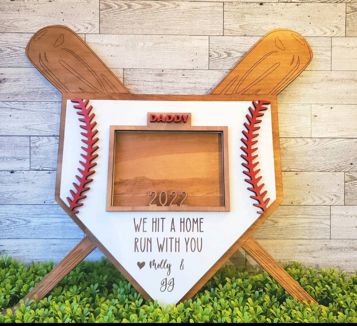 Baseball Picture Frame