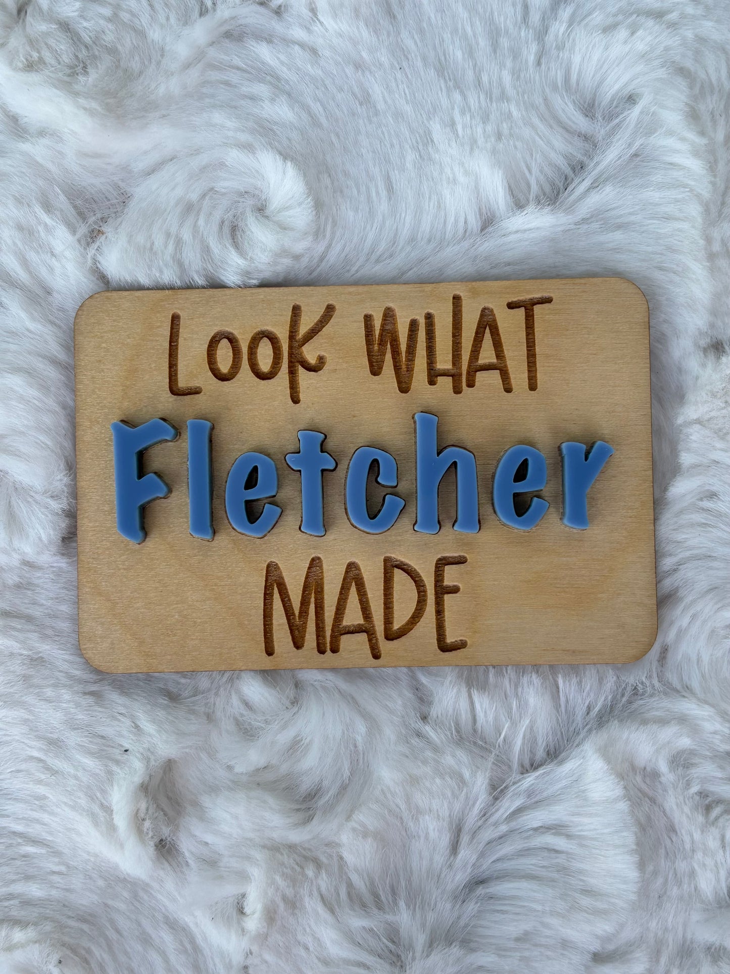 Look What (Name) Made Magnet