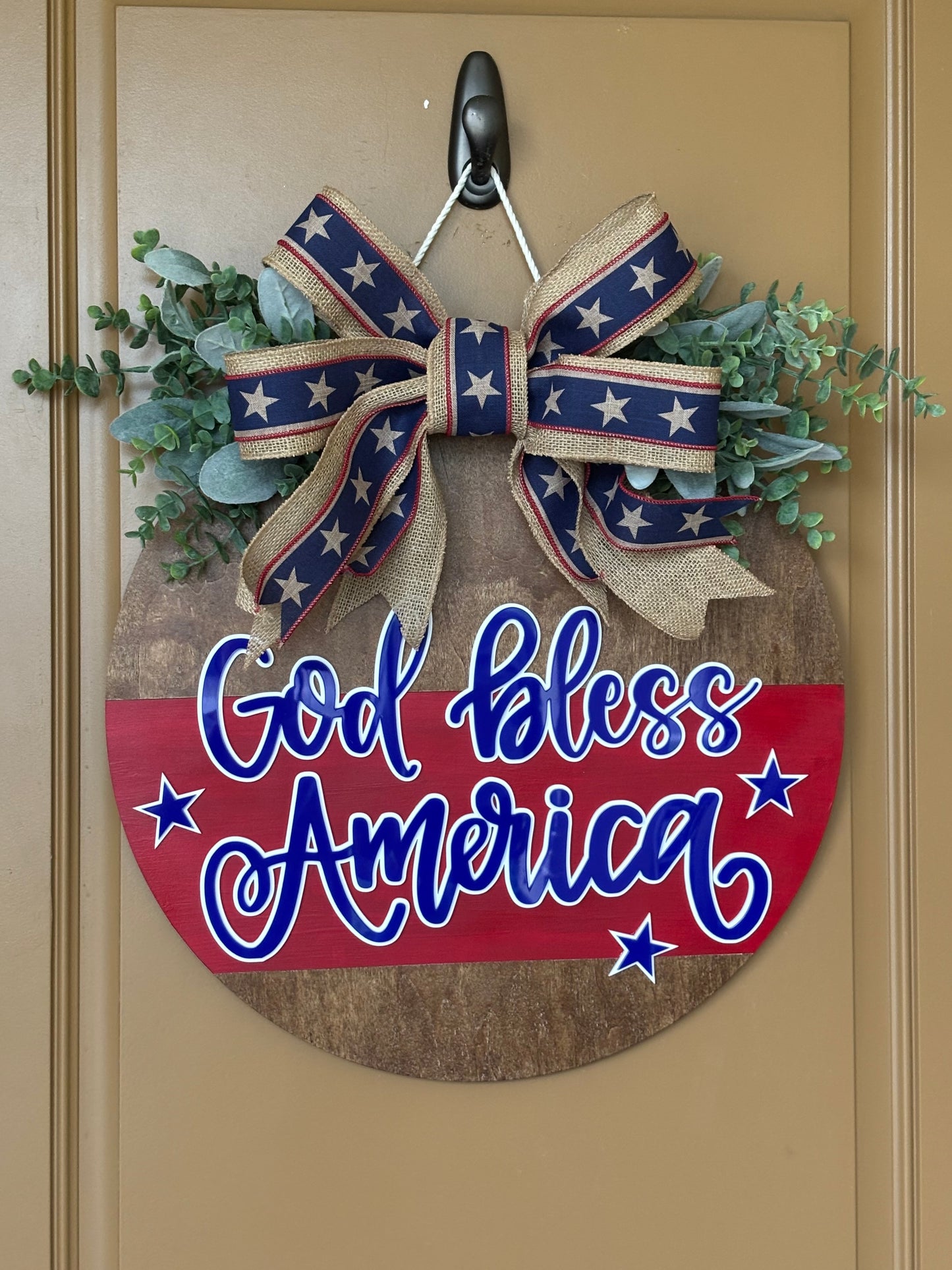 Patriotic Door Hanger