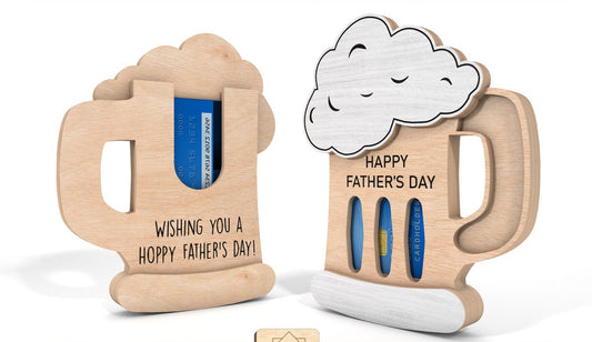 Beer Theme Gift Card Holder