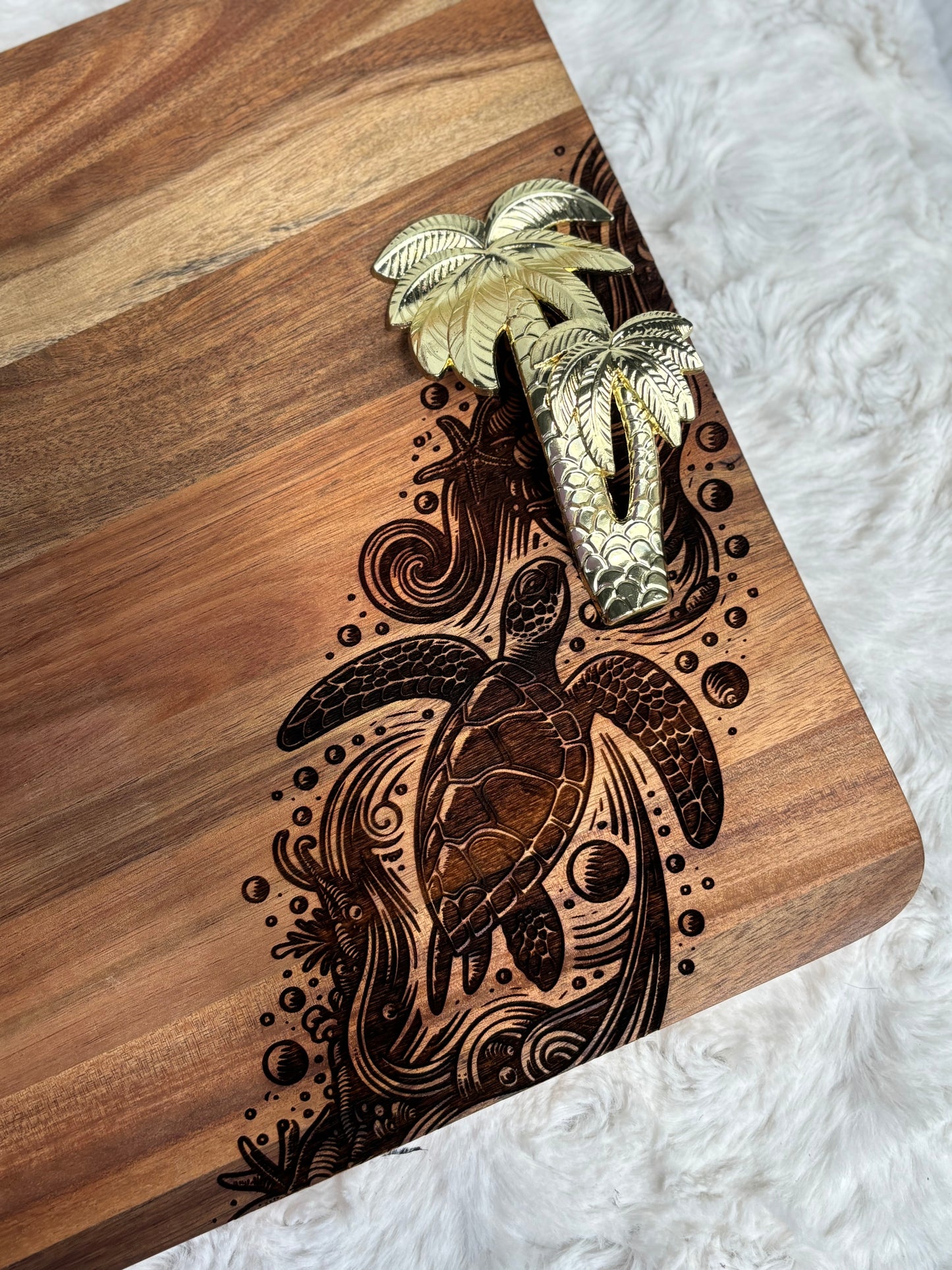 Sea Turtle Charcuterie Board