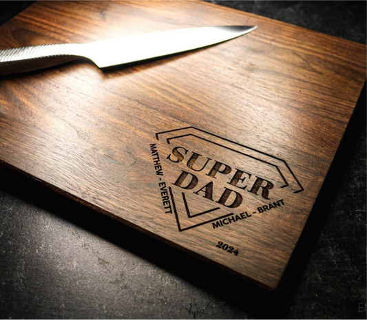 Super Dad Cutting Board