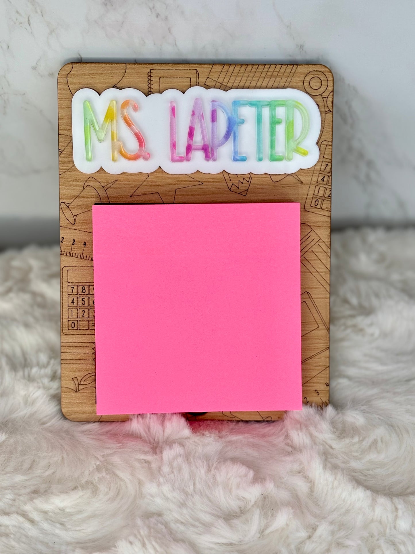 Teacher Sticky Notepad