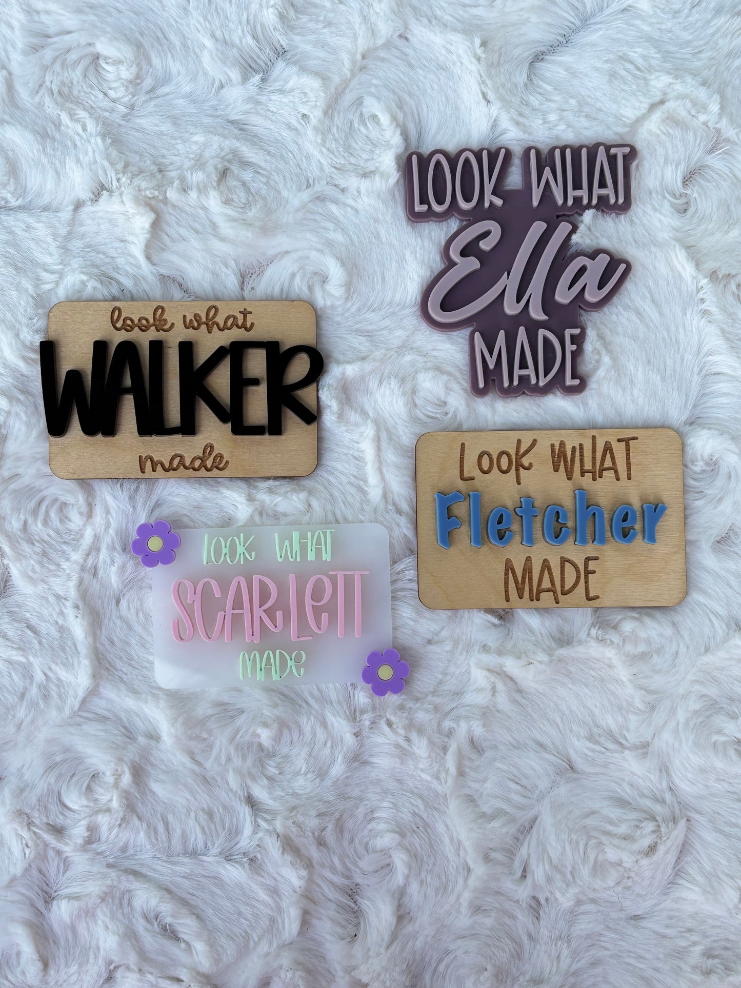 Look What (Name) Made Magnet