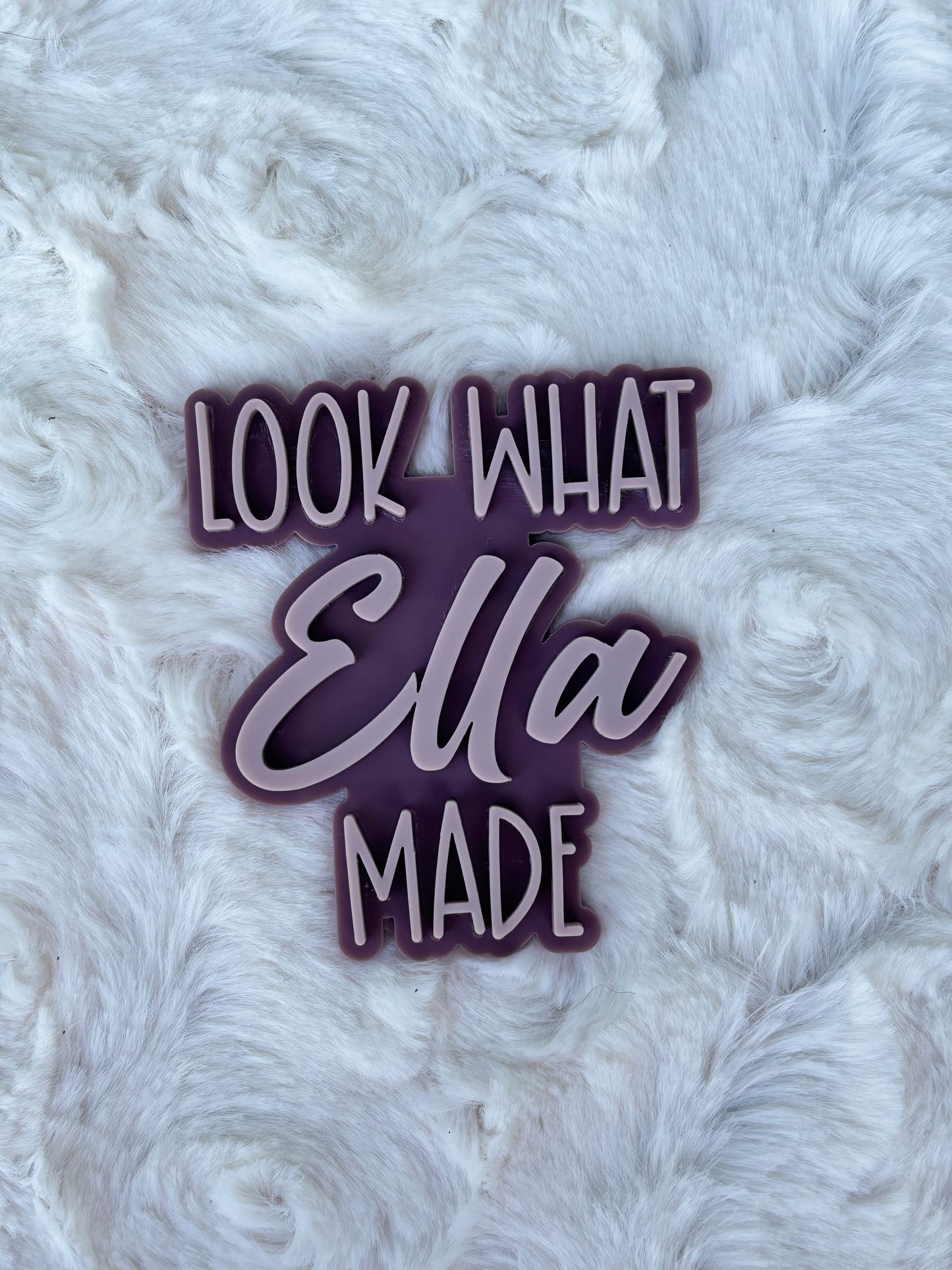 Look What (Name) Made Magnet