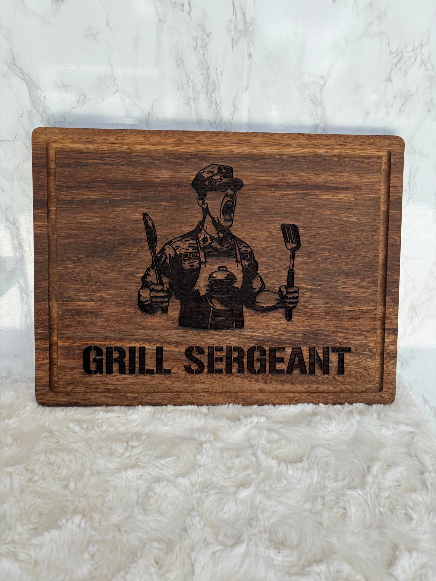 Grill Sergeant Cutting Board