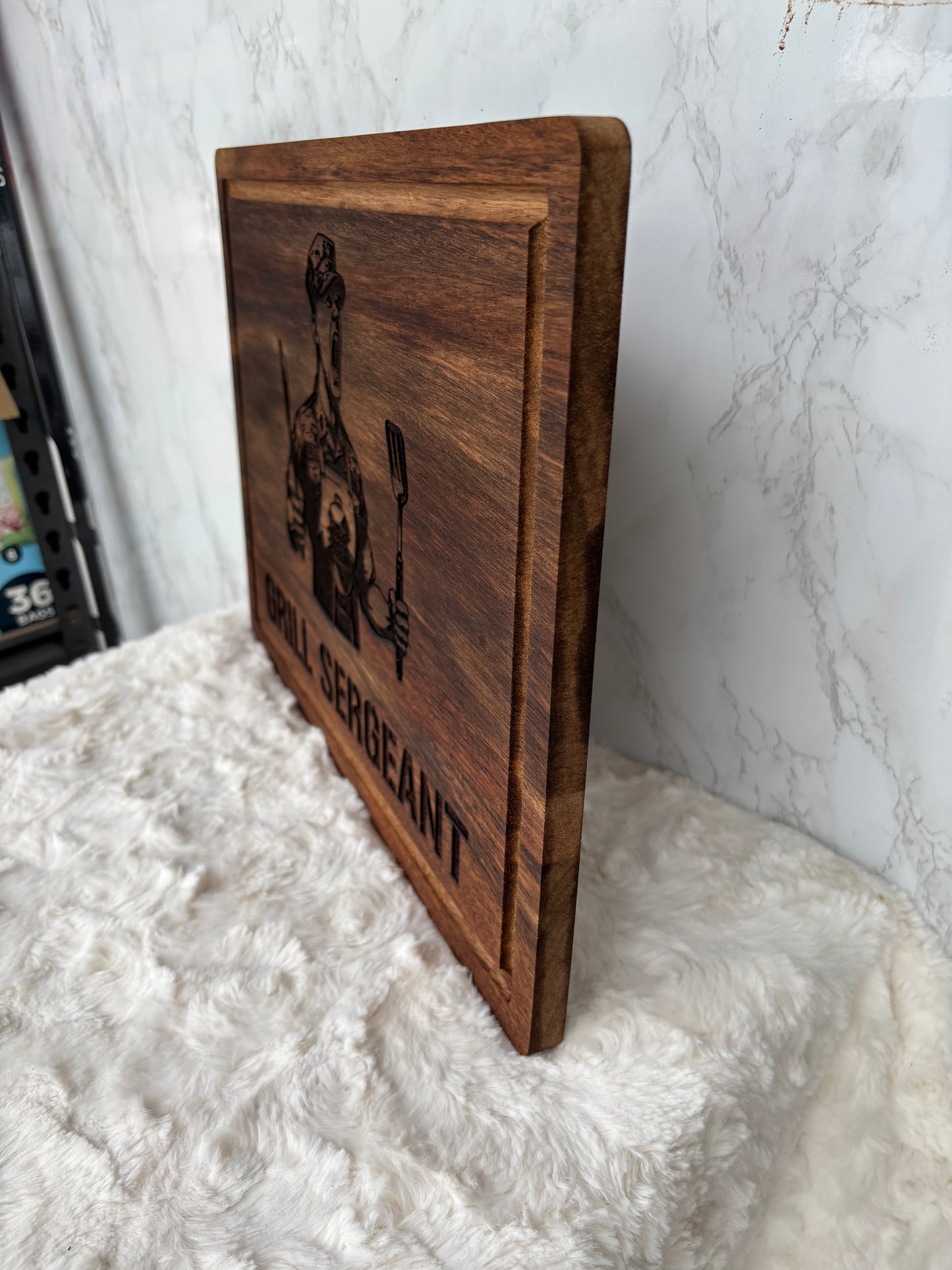 Grill Sergeant Cutting Board