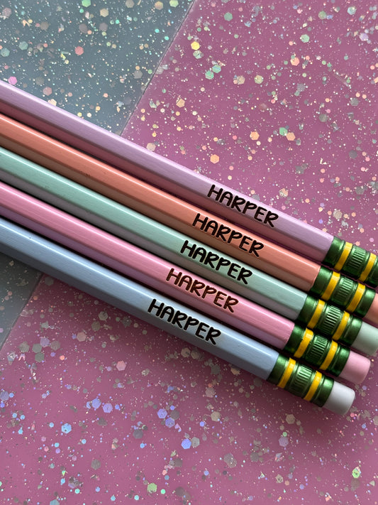 Personalized Pencils