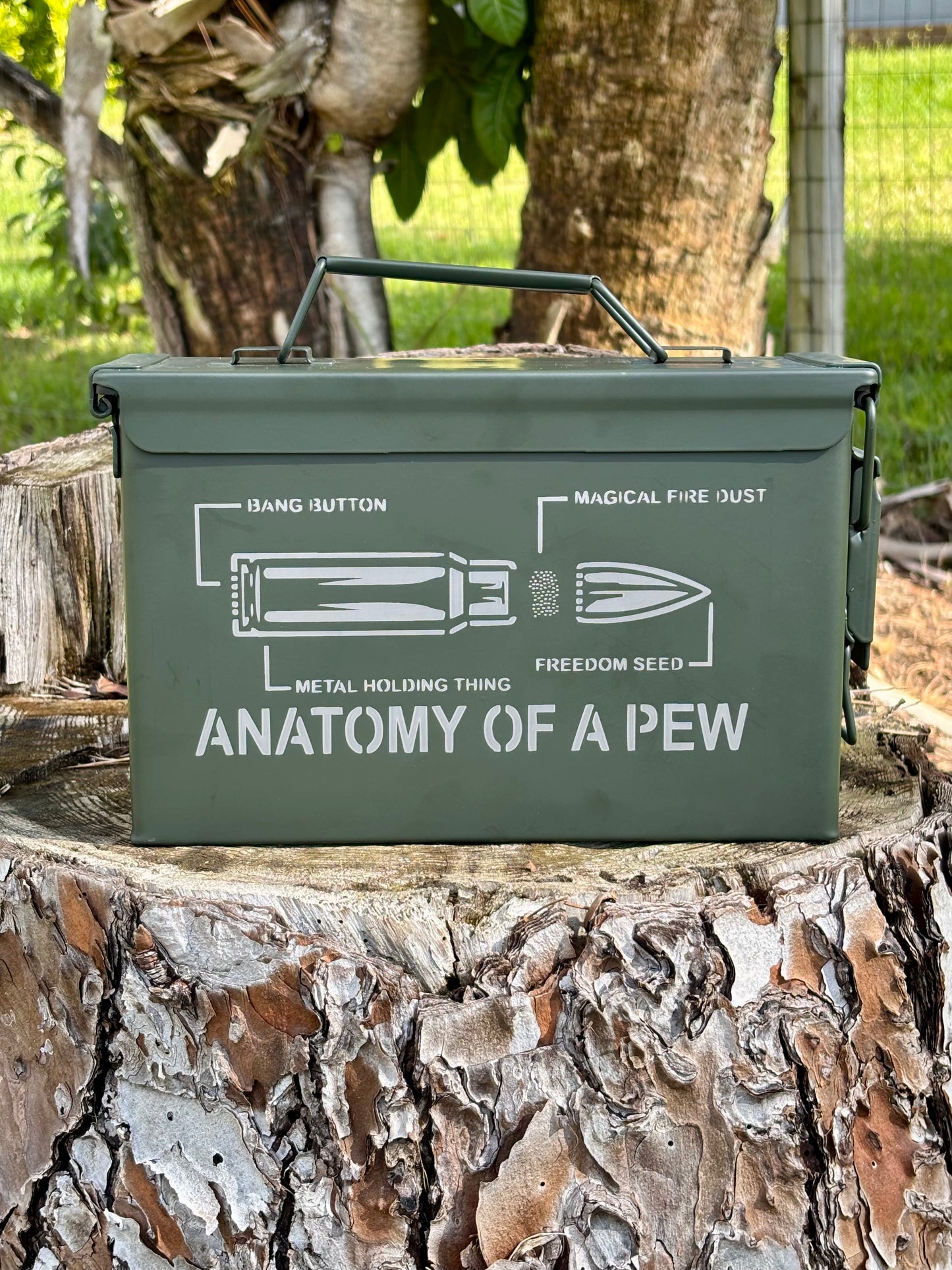 Ammo Can "Anatomy of a Pew"