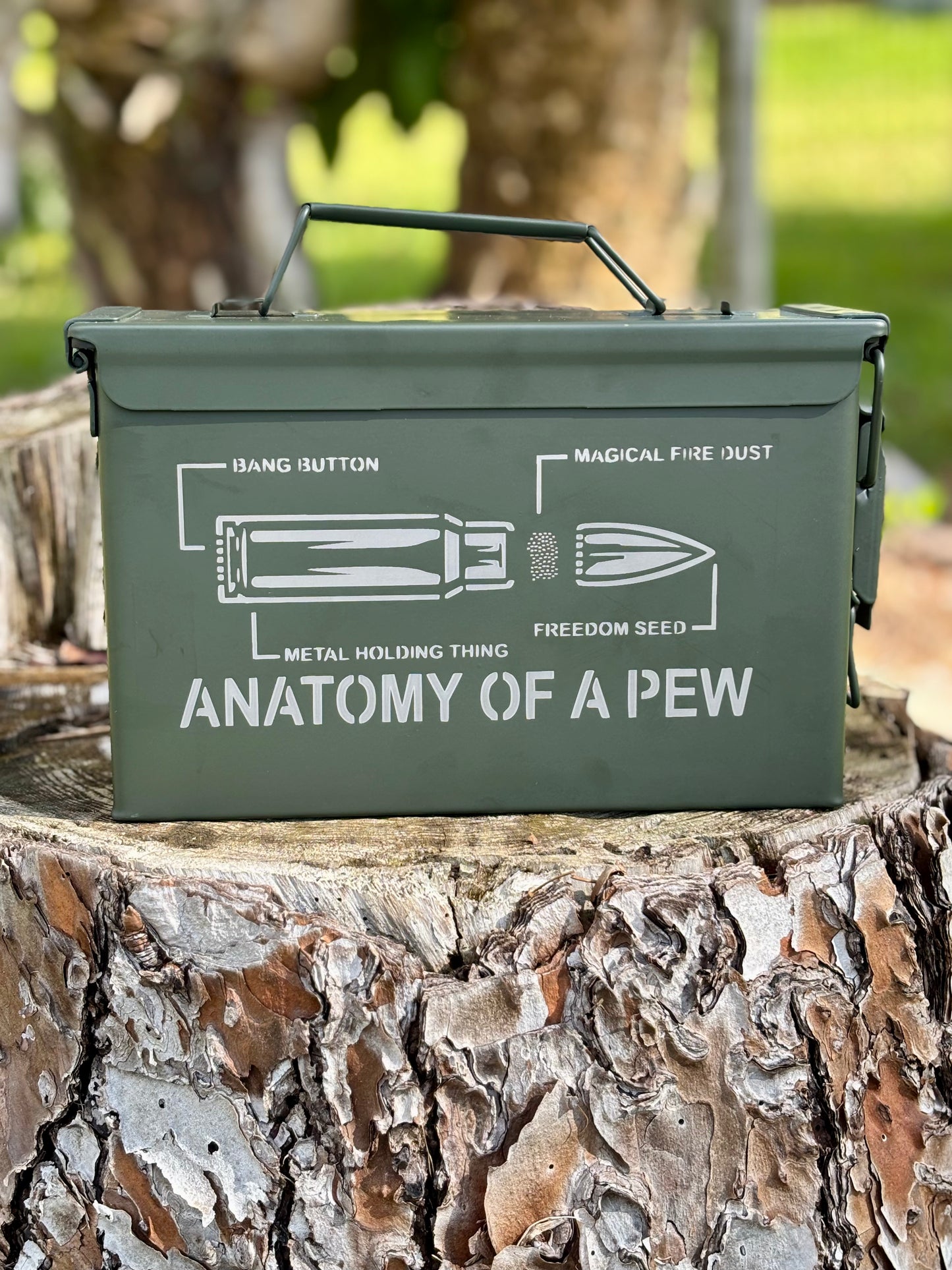 Ammo Can "Anatomy of a Pew"