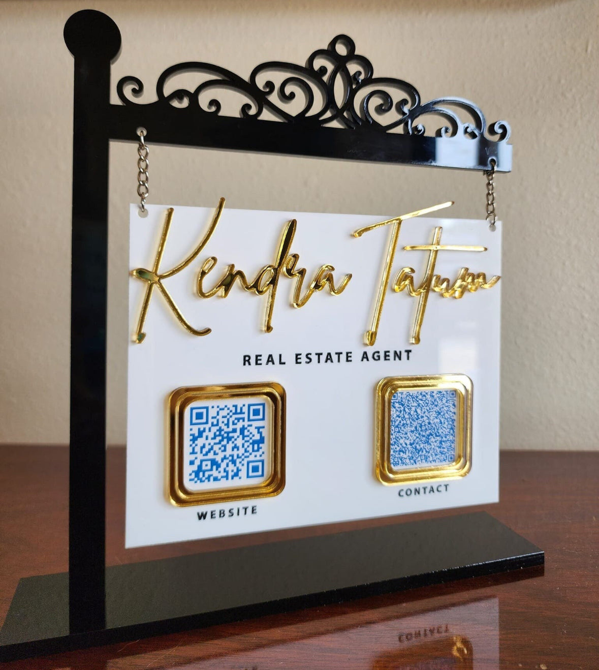 Small Business QR Code Sign