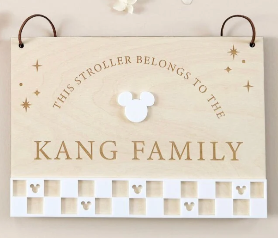 Mouse Stroller Tag