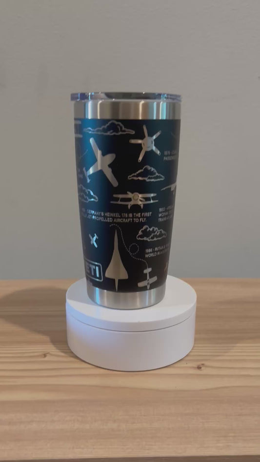 Aviation History Tumbler